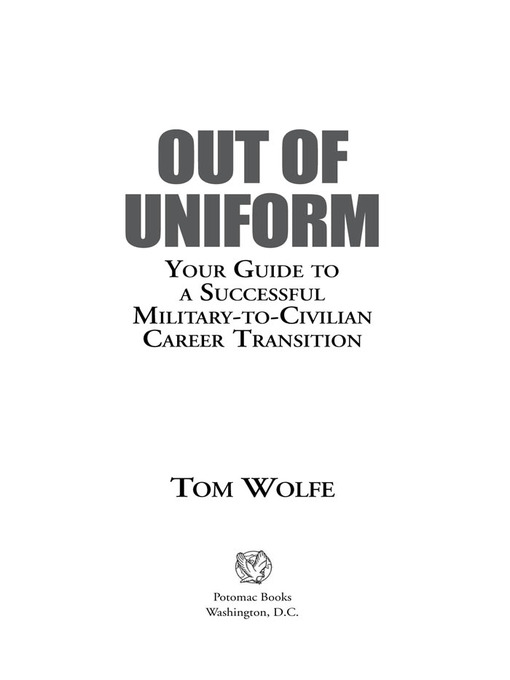 Title details for Out of Uniform by Tom Wolfe - Available